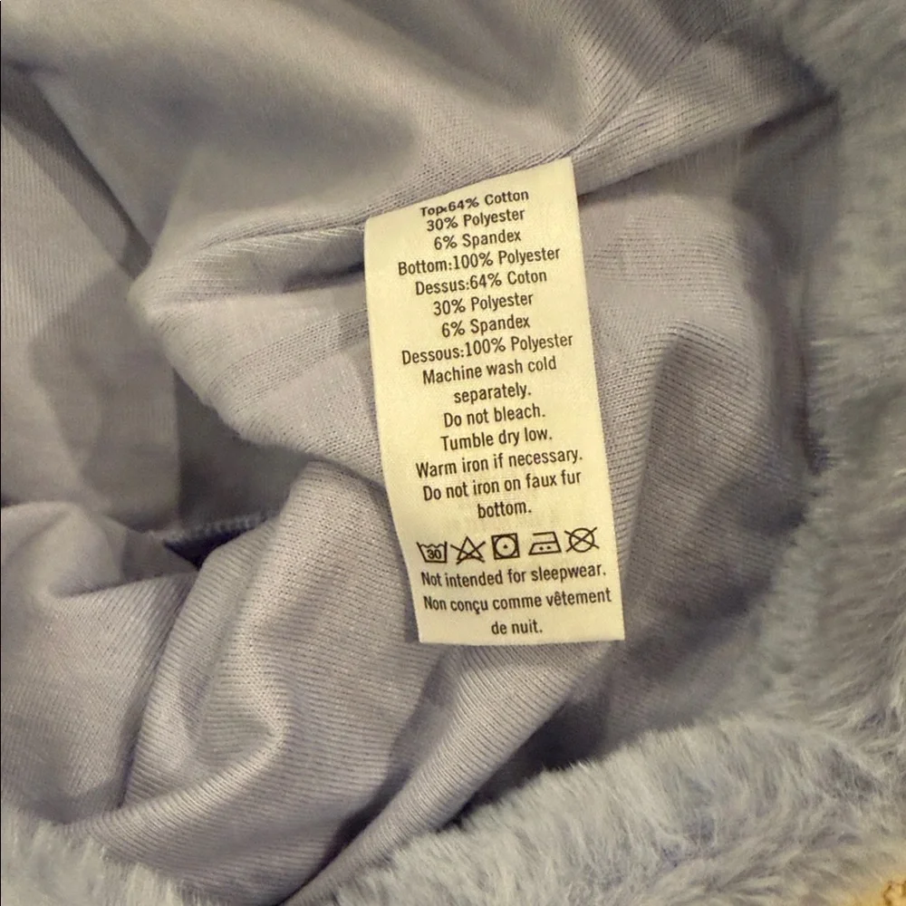 Janie and Jack Lavender Furry Hem Dress NWT